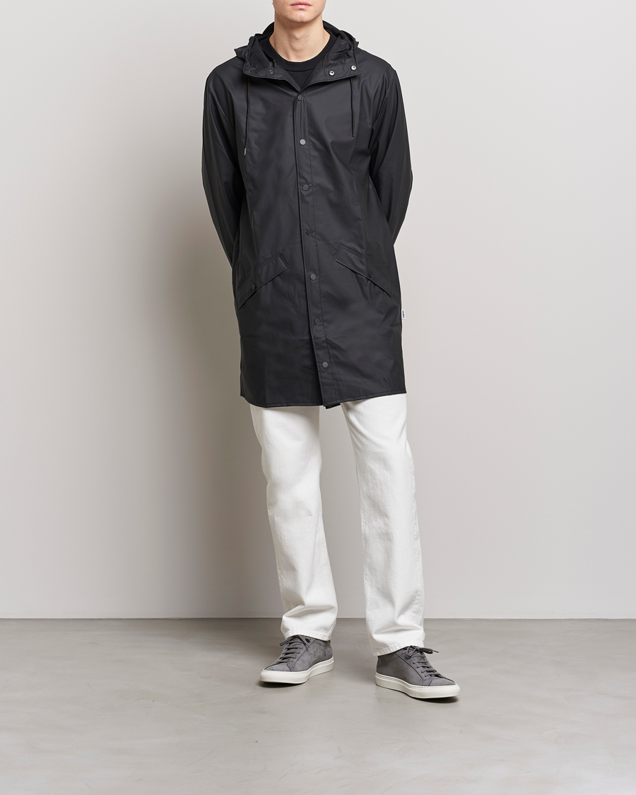 Mies | Takit | RAINS | Long Jacket Black