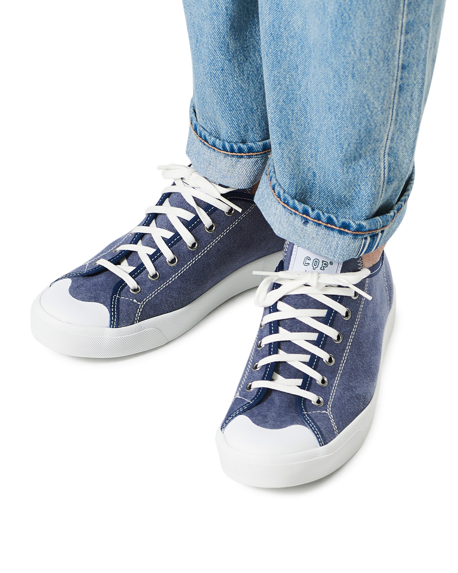 Mies | C.QP Clava Canvas Sneaker Indigo | CQP | C.QP Clava Canvas Sneaker Indigo