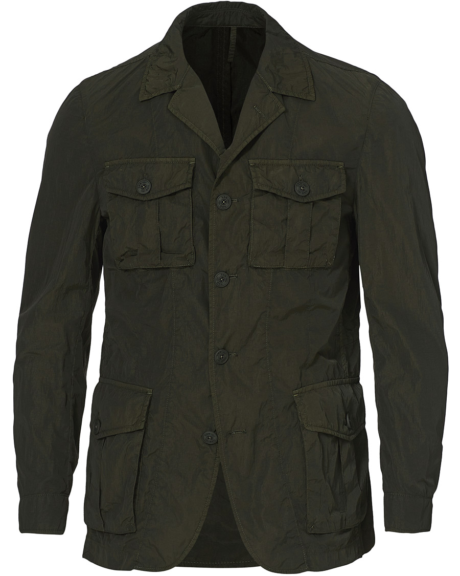 Mies | Takit | L.B.M. 1911 | Garment Dyed Nylon Field Jacket Olive