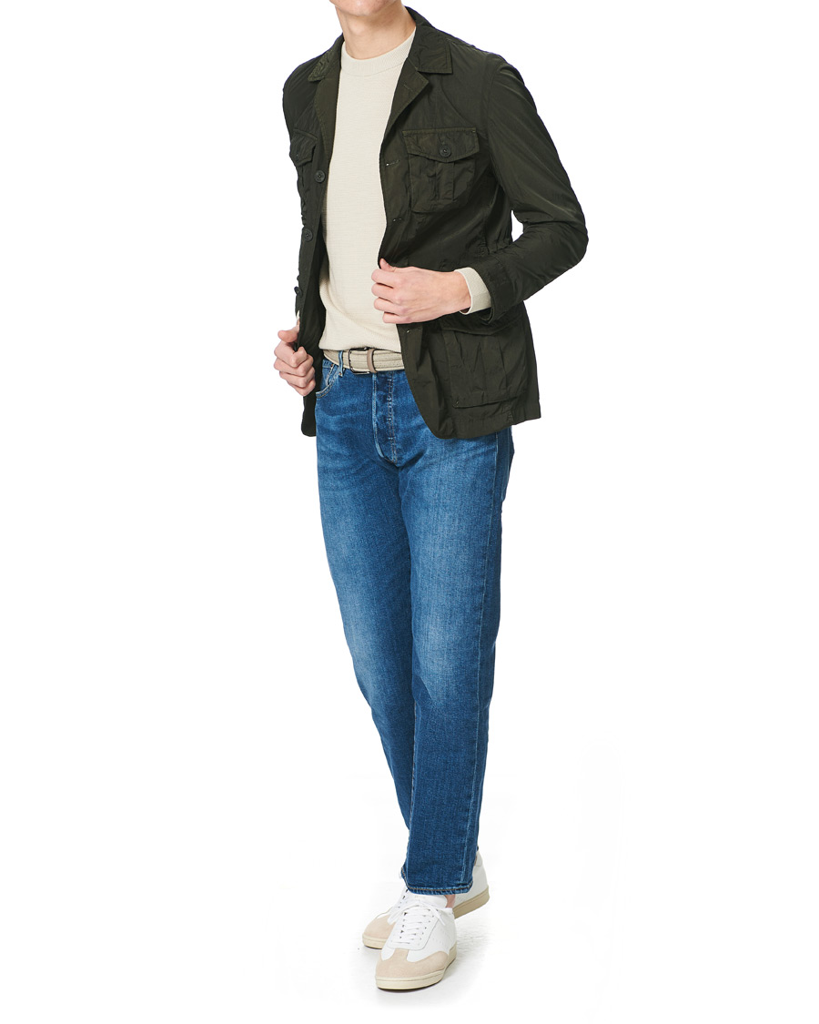 Mies | Takit | L.B.M. 1911 | Garment Dyed Nylon Field Jacket Olive