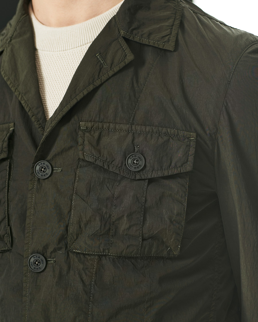Mies | Takit | L.B.M. 1911 | Garment Dyed Nylon Field Jacket Olive