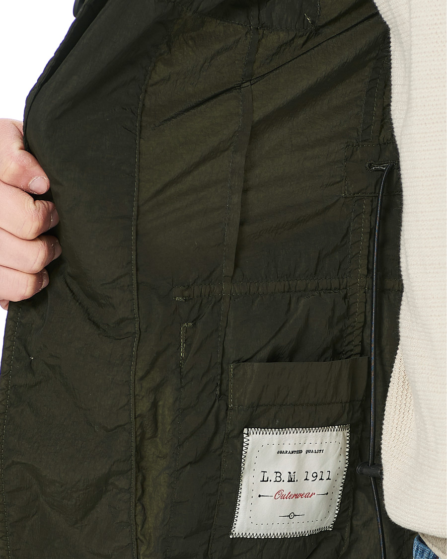 Mies | Takit | L.B.M. 1911 | Garment Dyed Nylon Field Jacket Olive