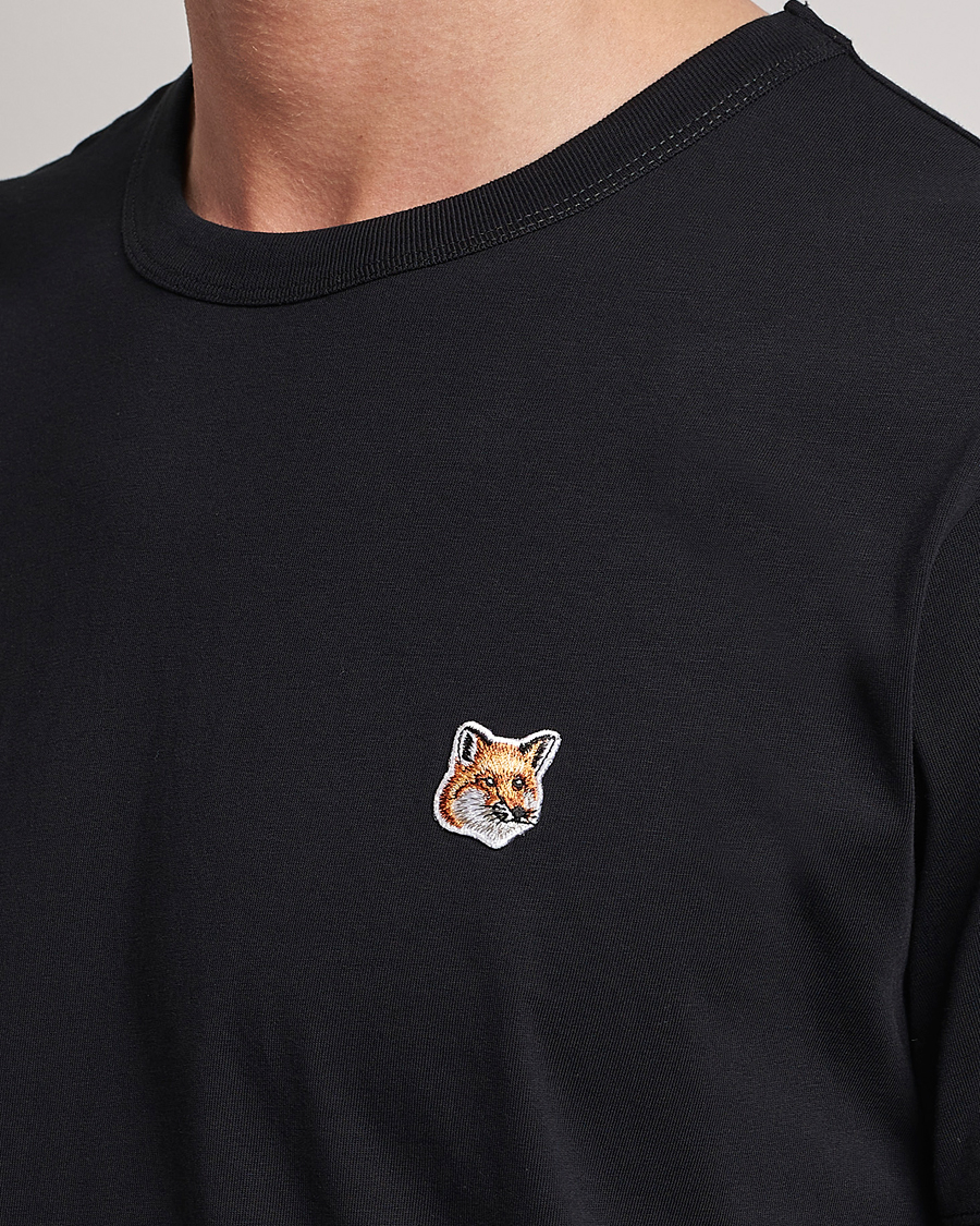 Mies | T-paidat | Maison Kitsuné | Fox Head T-Shirt Black