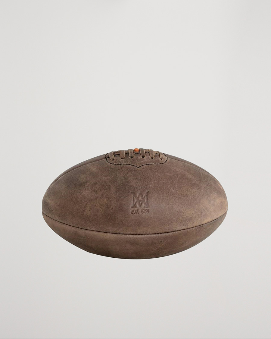 Mies | Authentic Models Vintage Rugby Ball Brown | Authentic Models | Vintage Rugby Ball Brown