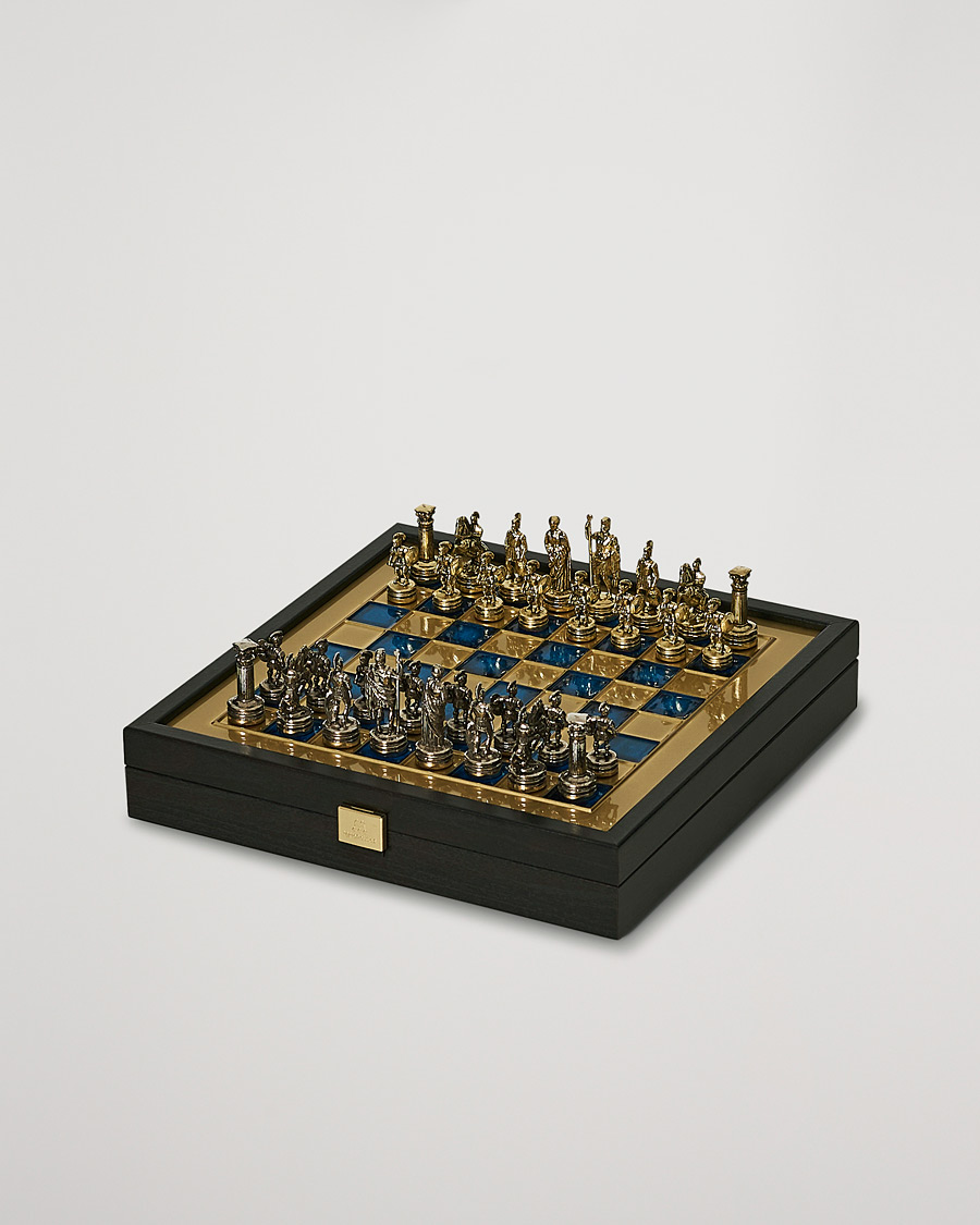 Mies | Urheilu ja vapaa-aika | Manopoulos | Greek Roman Period Chess Set Blue