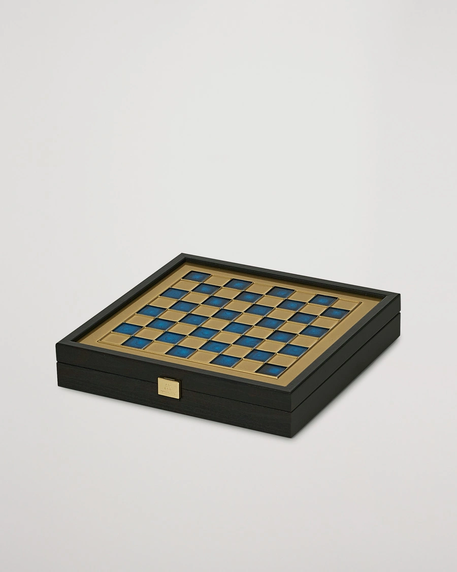 Mies |  | Manopoulos | Greek Roman Period Chess Set Blue