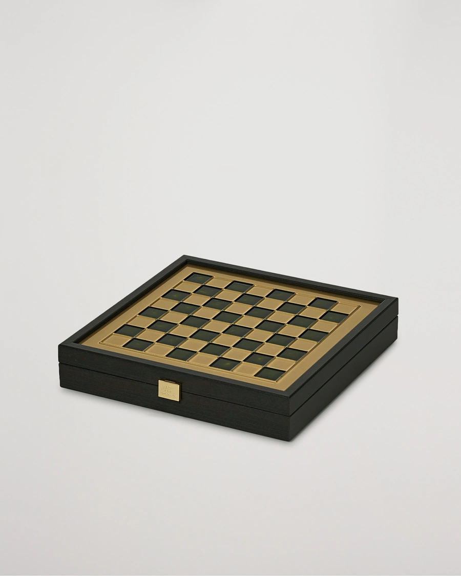 Mies |  | Manopoulos | Greek Roman Period Chess Set Green