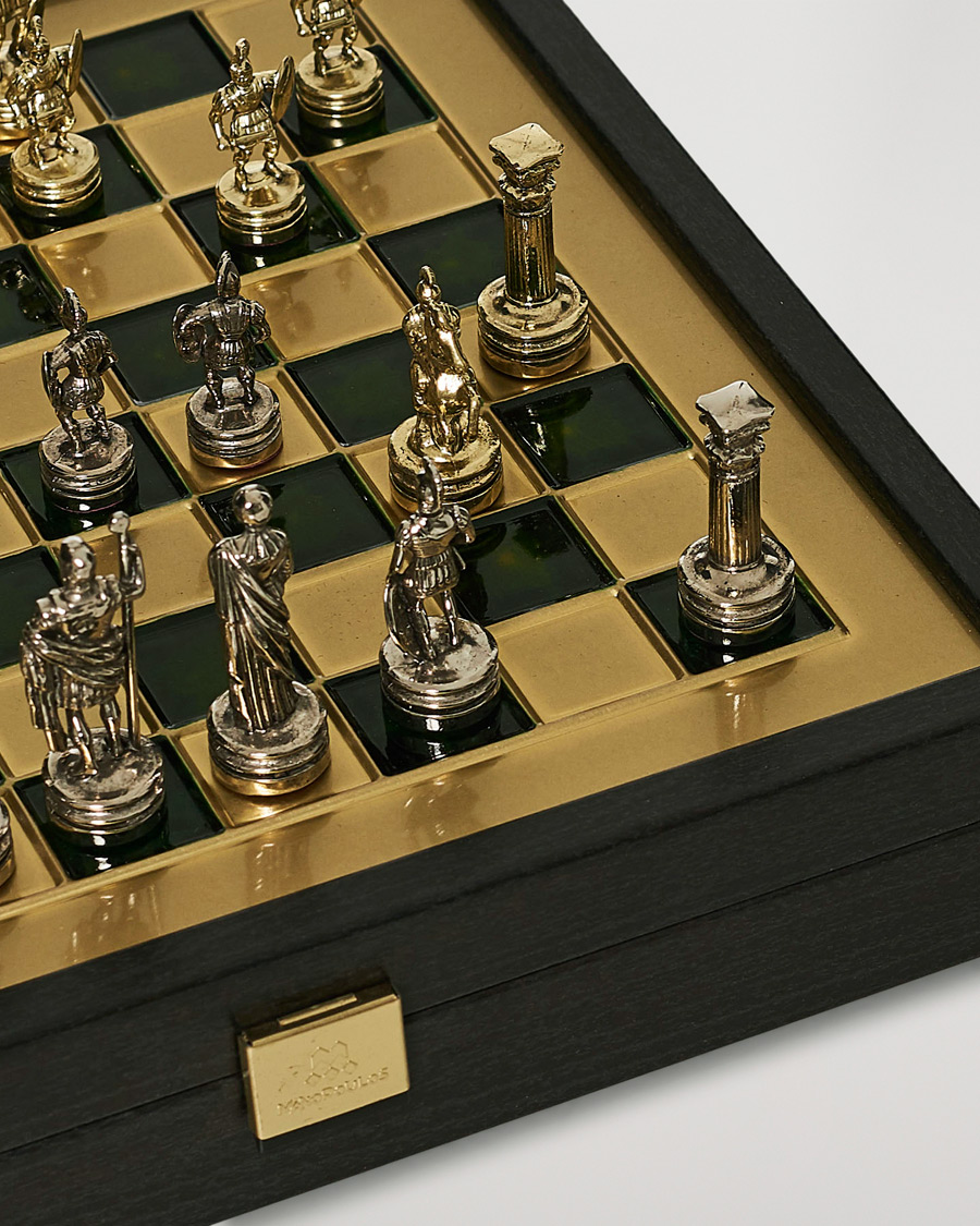 Mies | Urheilu ja vapaa-aika | Manopoulos | Greek Roman Period Chess Set Green