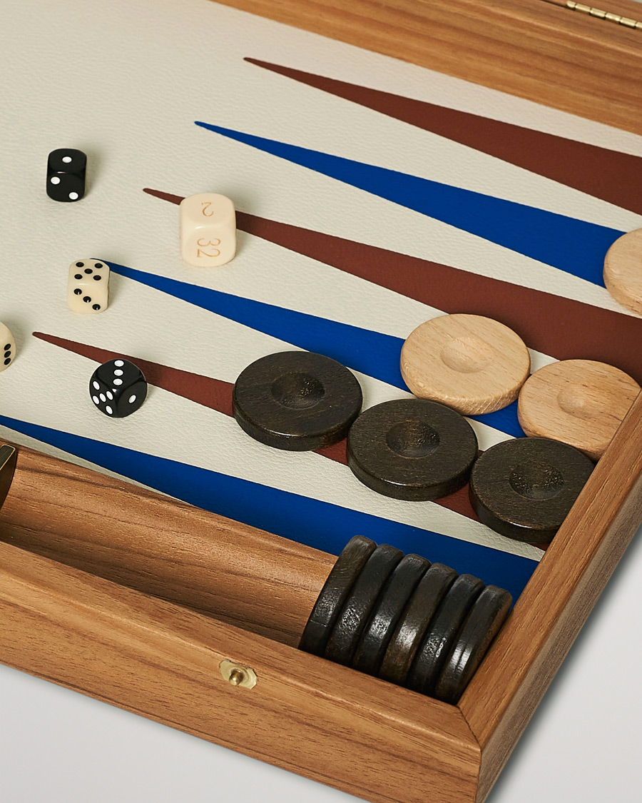 Jeu BackGammon Manopoulos « Hipster » + Gobelets à dés