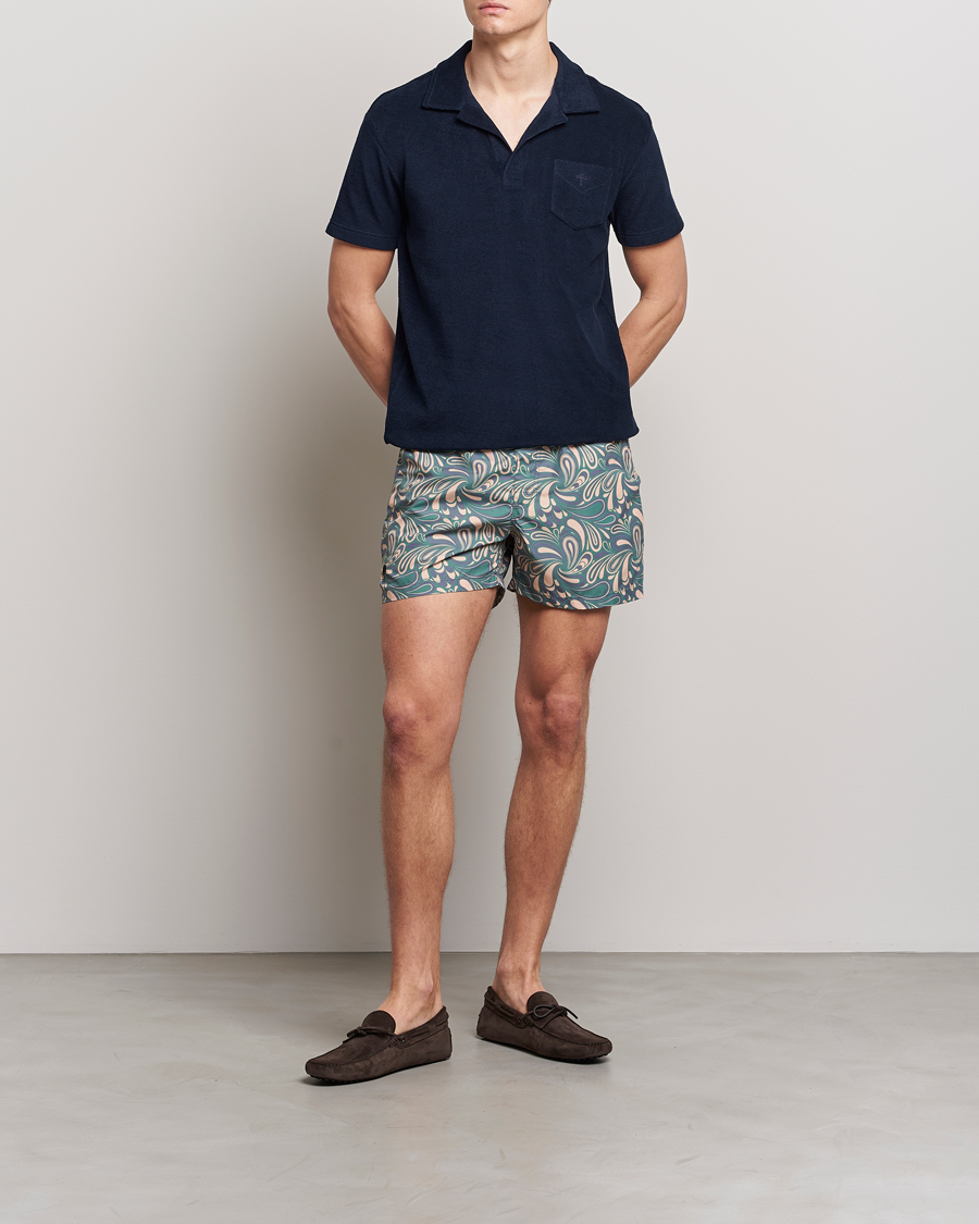 Mies | Uimahousut | OAS | Printed Swimshorts Woodstock