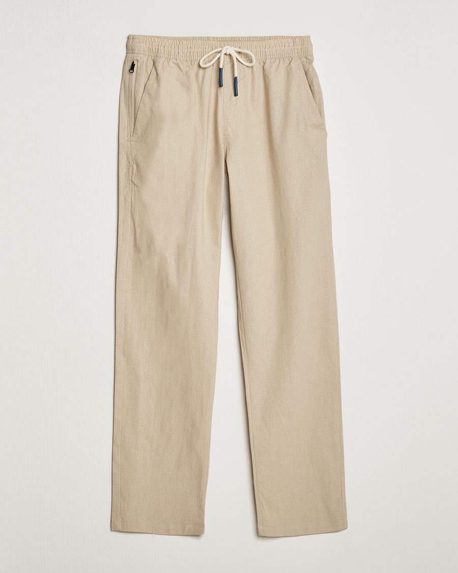 Mies | Housut | OAS | Linen Long Pants Beige