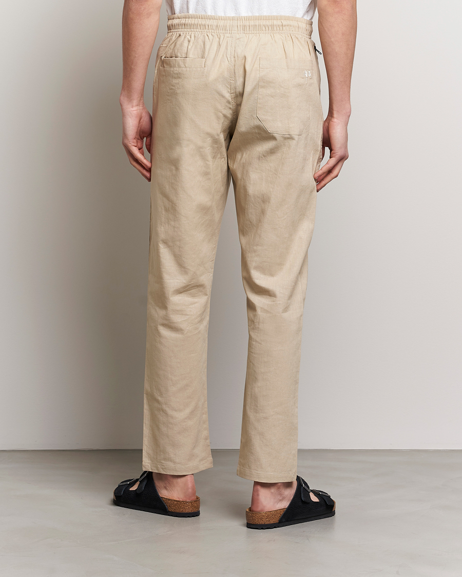 Mies | Housut | OAS | Linen Long Pants Beige