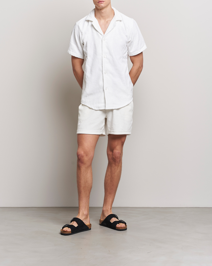 Mies | Shortsit | OAS | Terry Shorts White