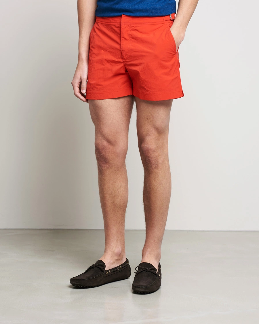 Mies |  | Orlebar Brown | Setter II Short Length Swim Shorts Rescue Red