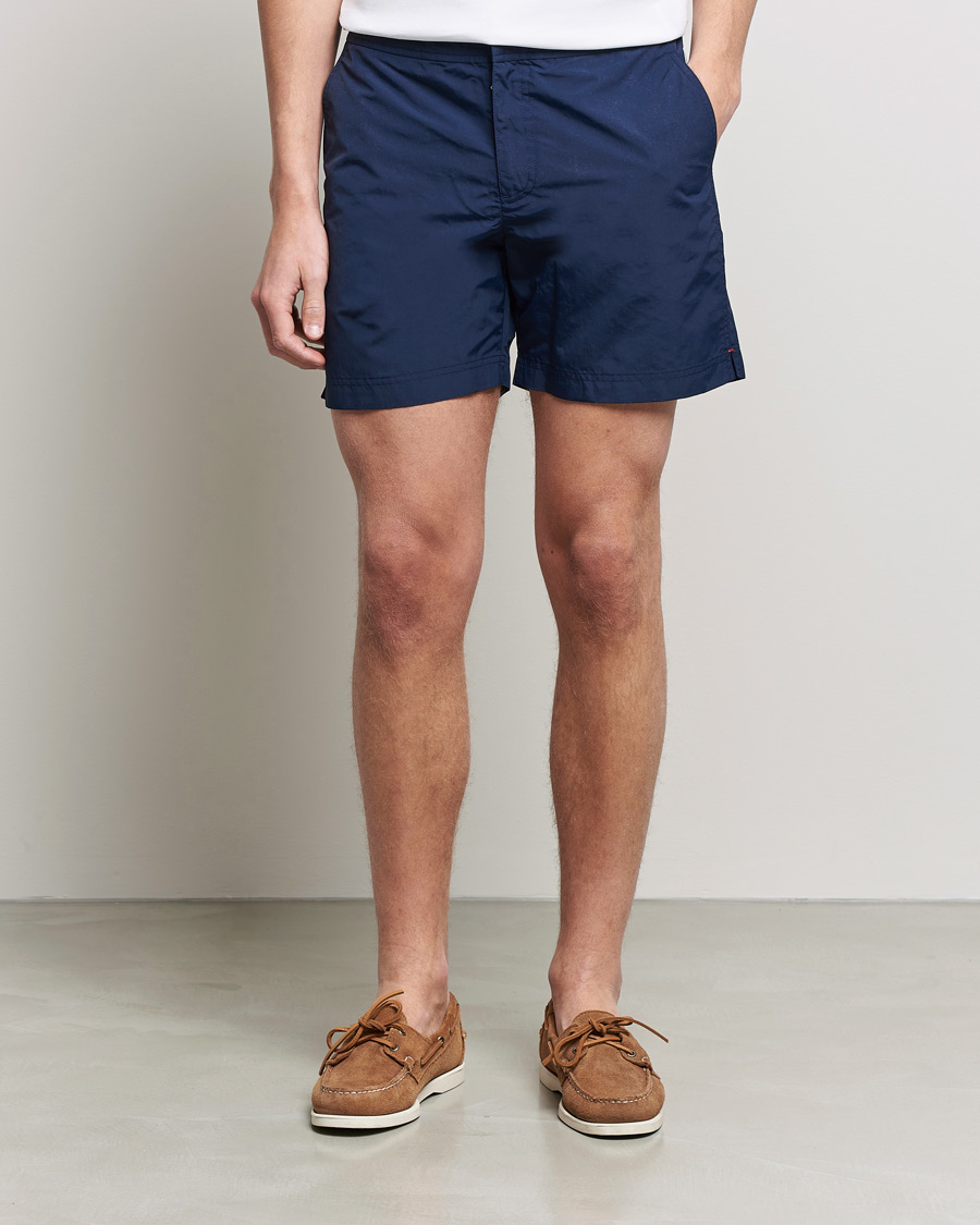 Mies | Uimahousut | Orlebar Brown | Bulldog II Medium Length Swim Shorts Navy