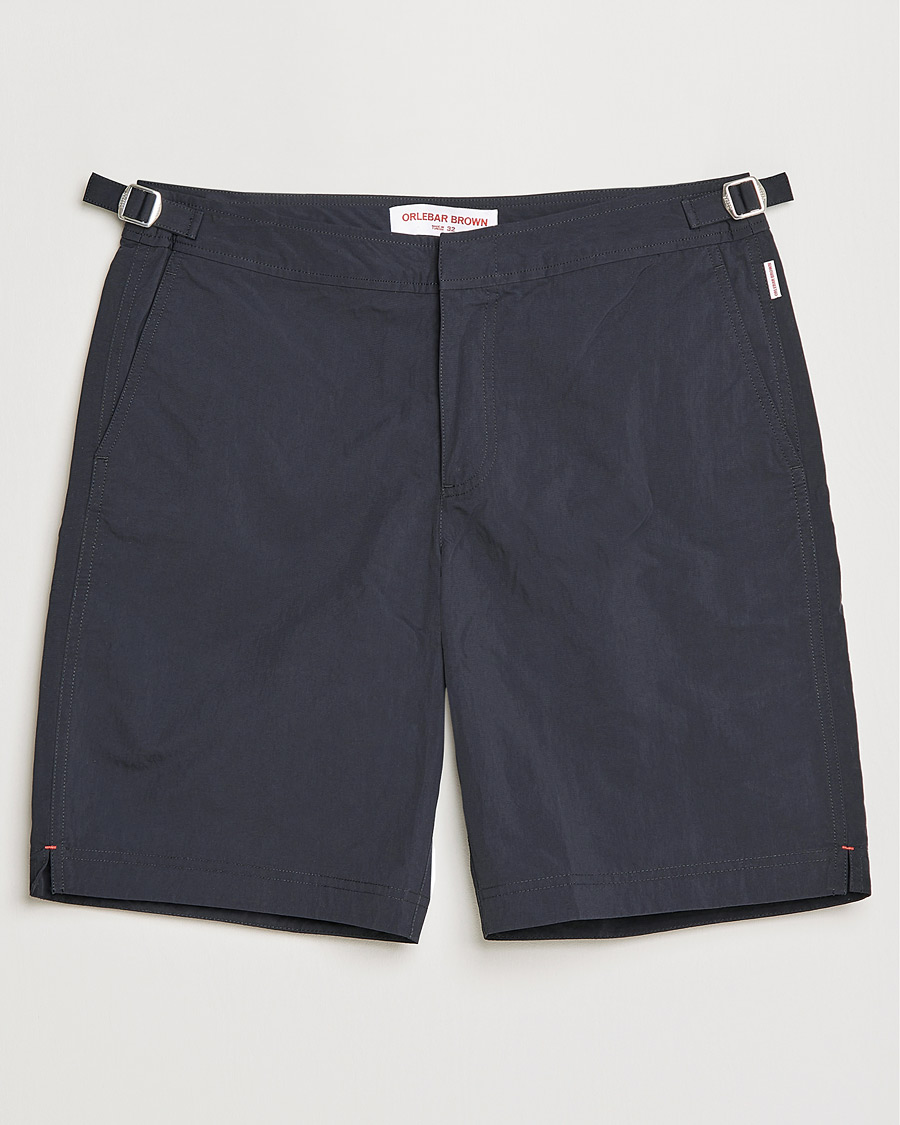 Mies | Uimahousut | Orlebar Brown | Dane III Long Leg Swim Shorts Black