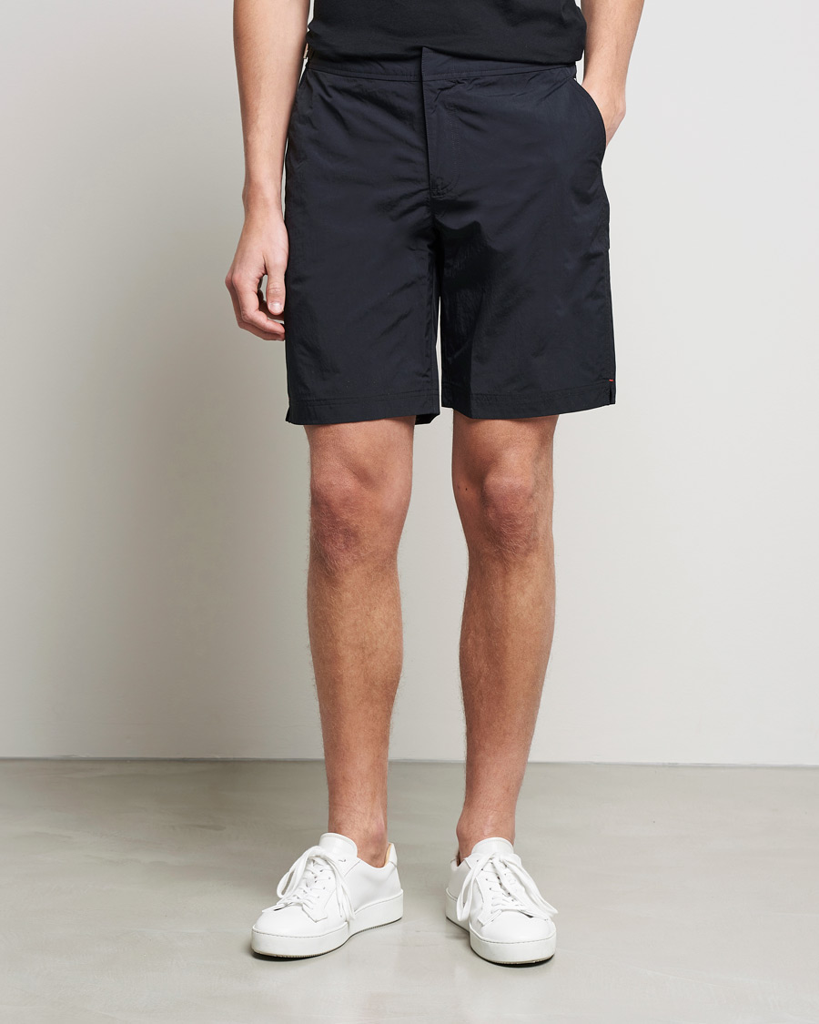 Mies | Uimahousut | Orlebar Brown | Dane III Long Leg Swim Shorts Black
