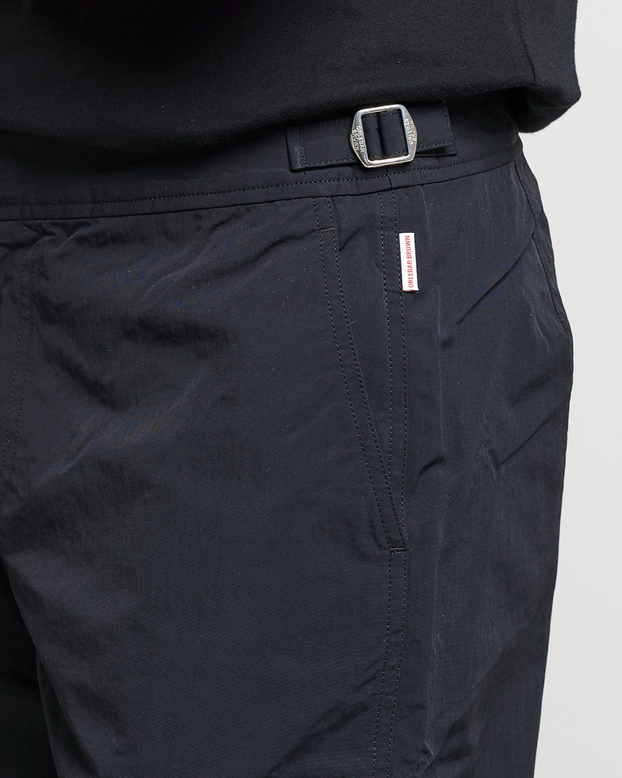 Mies | Uimahousut | Orlebar Brown | Dane III Long Leg Swim Shorts Black