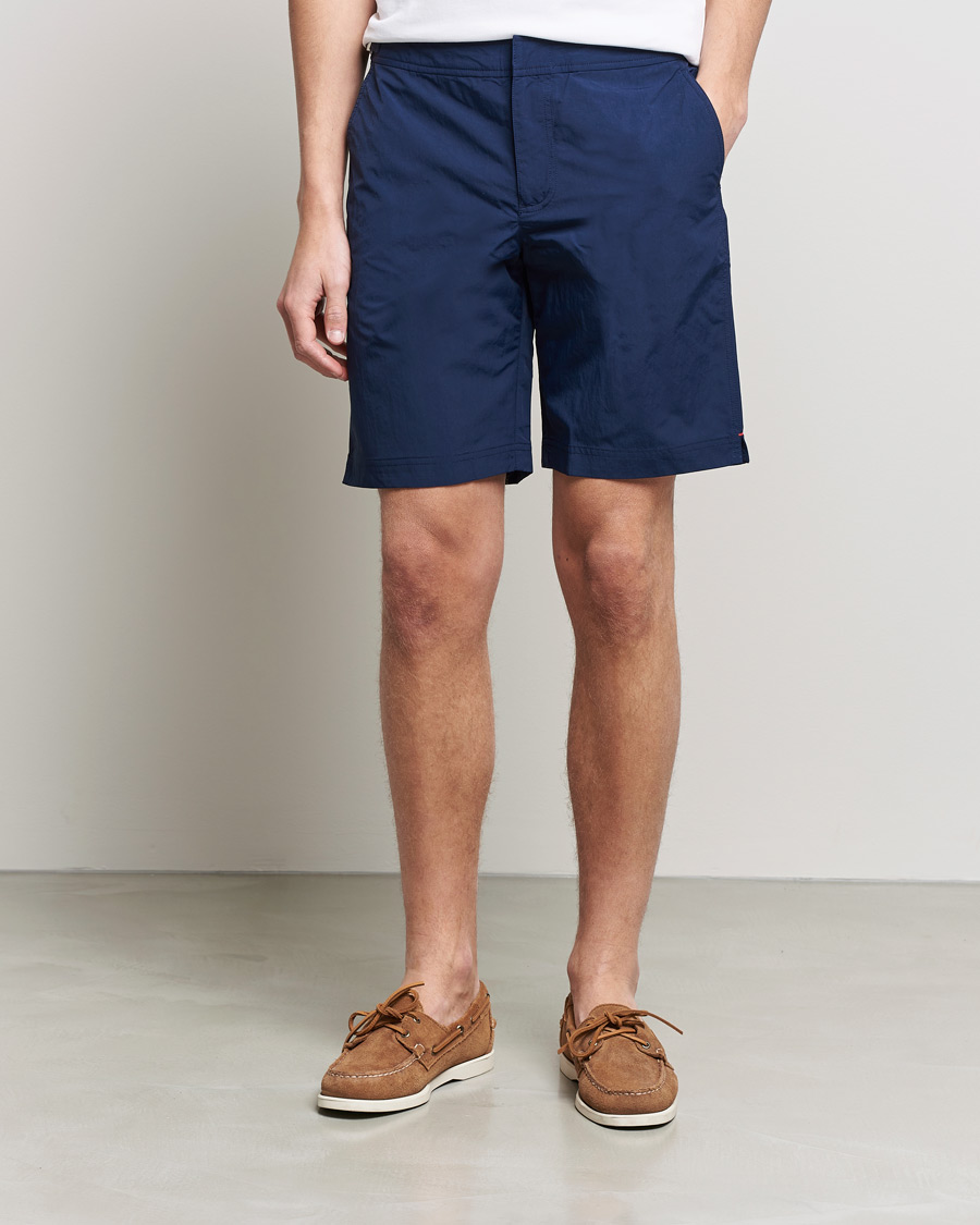 Mies | Uimahousut | Orlebar Brown | Dane III Long Leg Swim Shorts Navy