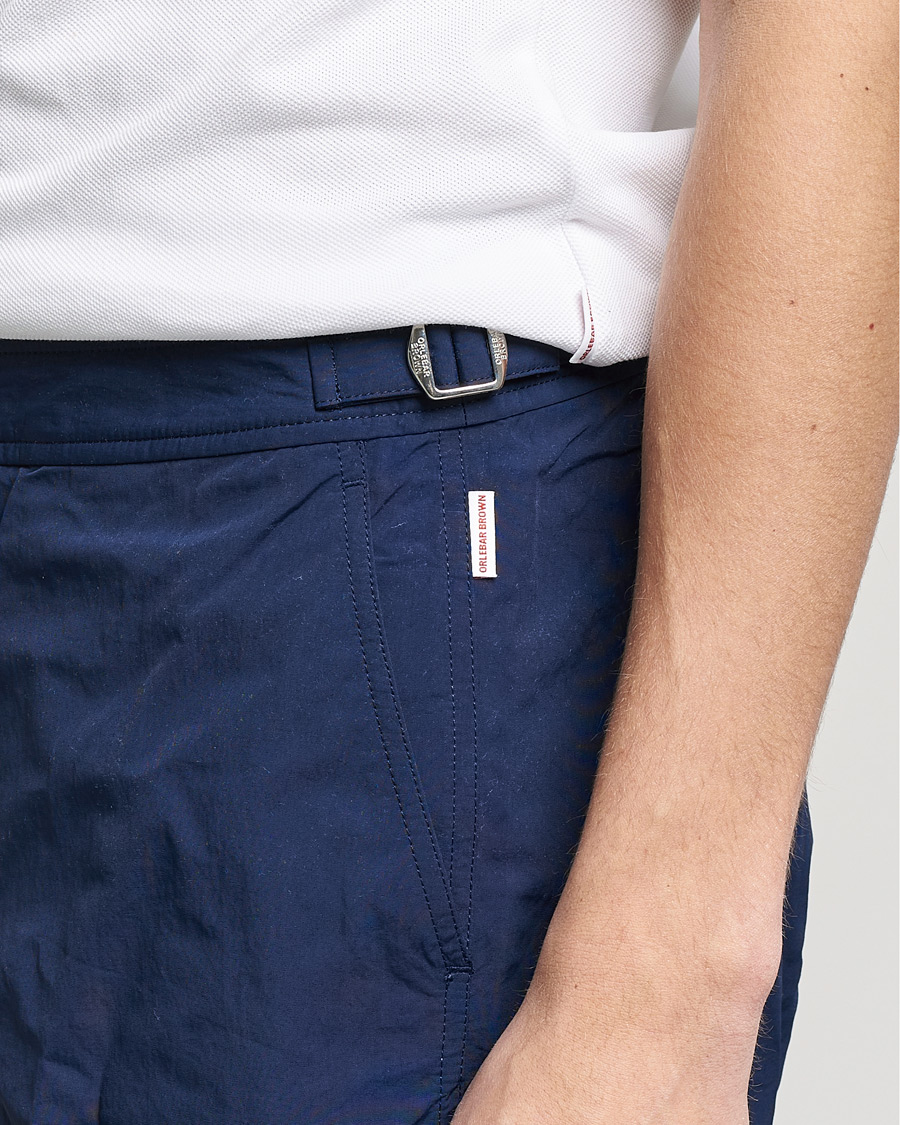 Mies | Uimahousut | Orlebar Brown | Dane III Long Leg Swim Shorts Navy