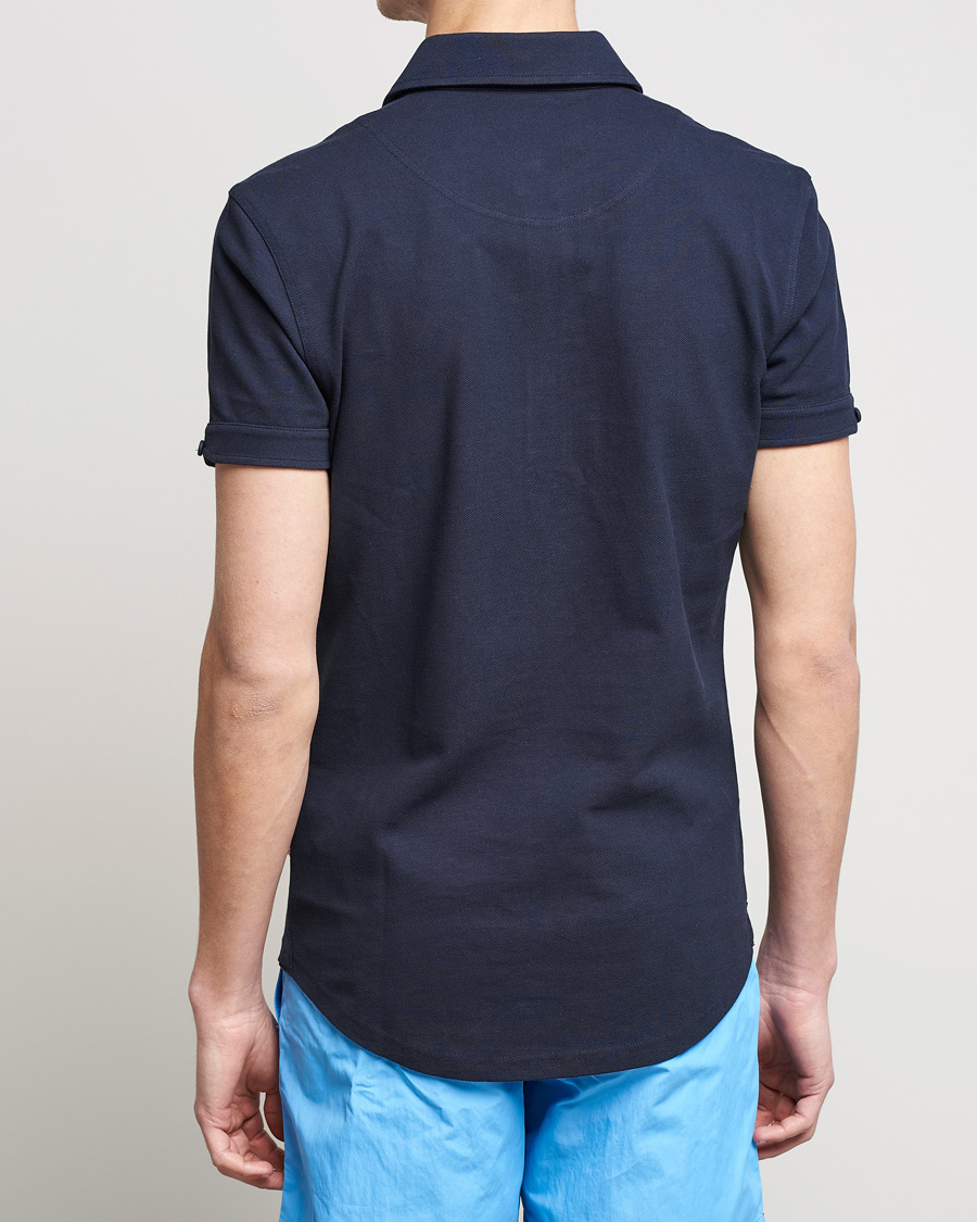 Mies | Pikeet | Orlebar Brown | Sebastian Tailored Cotton Polo Navy