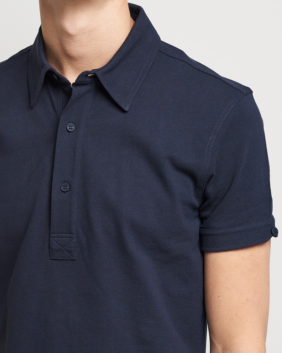 Mies | Pikeet | Orlebar Brown | Sebastian Tailored Cotton Polo Navy