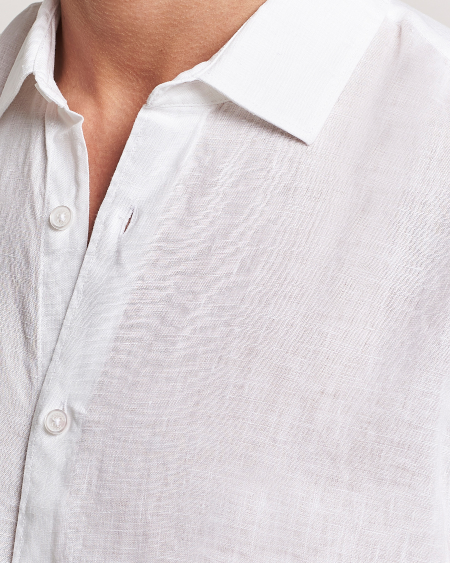 Mies | Kauluspaidat | Orlebar Brown | Giles Linen CLS Shirt White
