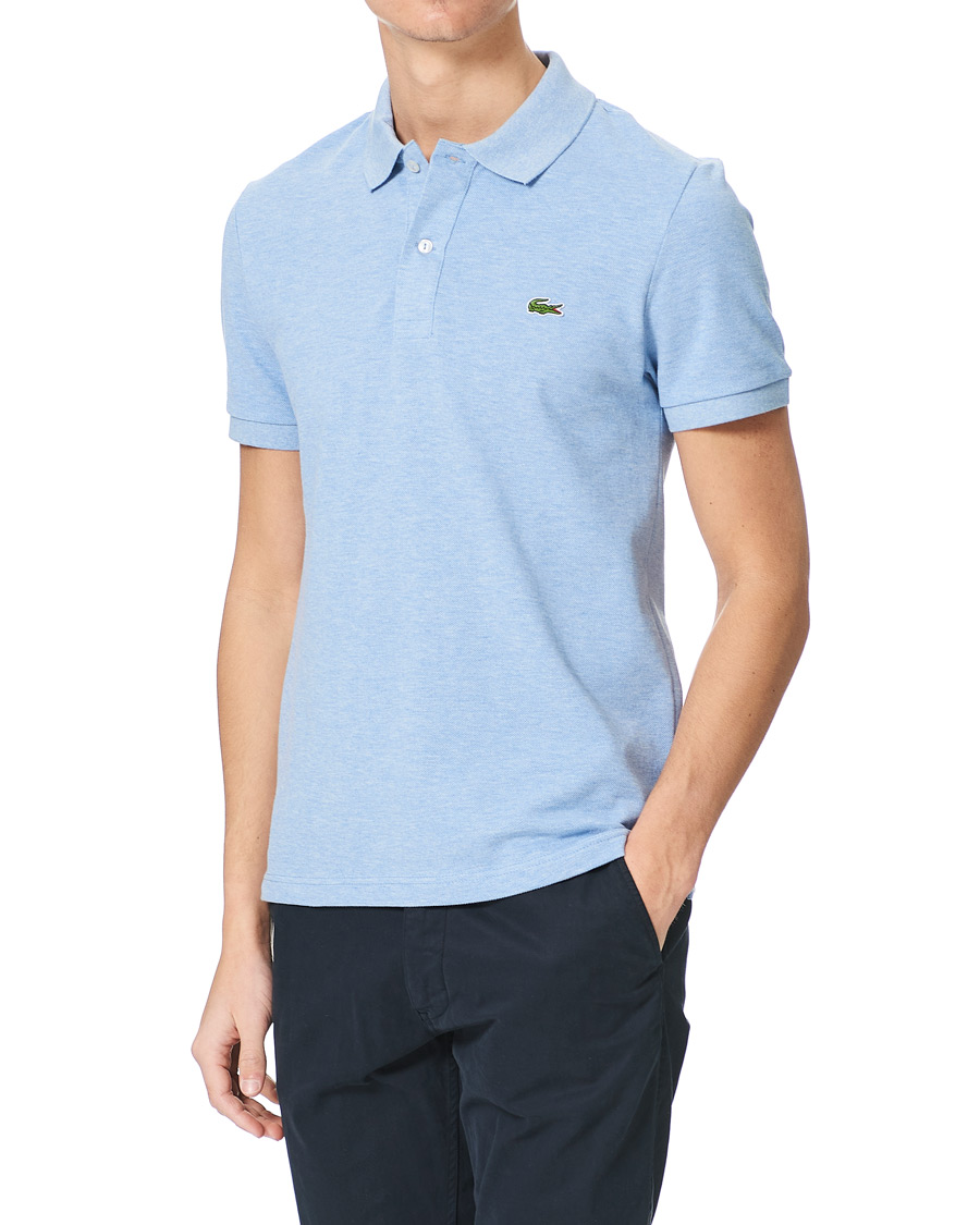 Mies | Pikeet | Lacoste | Slim Fit Polo Piké Cloudy Blue