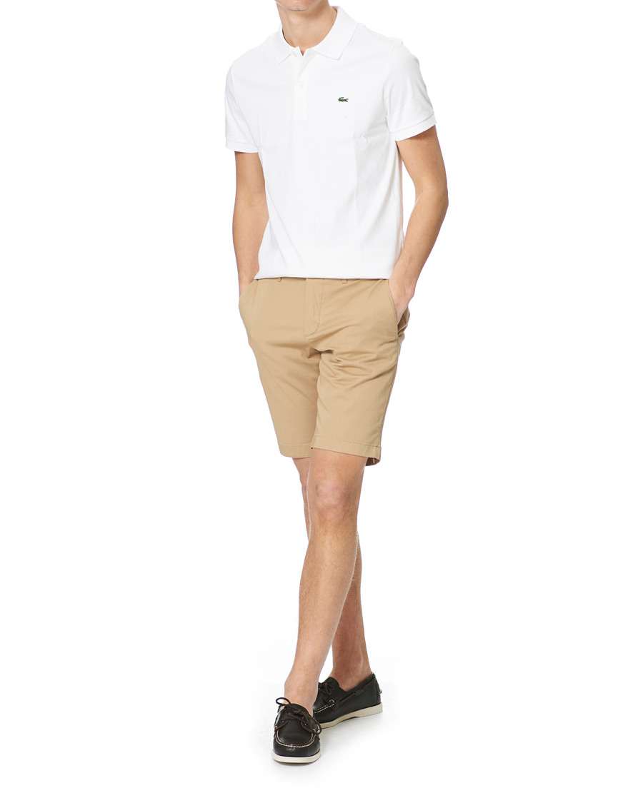 Mies | Shortsit | Lacoste | Slim Fit Stretch Cotton Bermuda Shorts Viennese