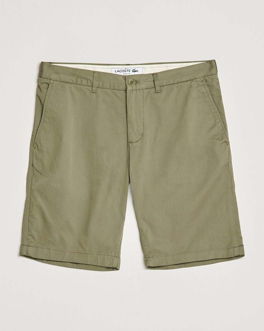 Miehet |  | Lacoste | Slim Fit Stretch Cotton Bermuda Shorts Tank