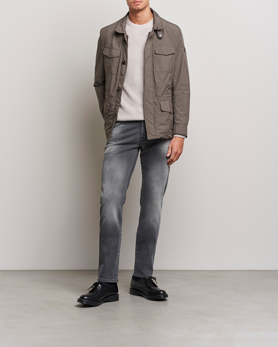 Mies | Farkut | Jacob Cohën | Nick 622 Slim Fit Stretch Jeans Black Medium Wash