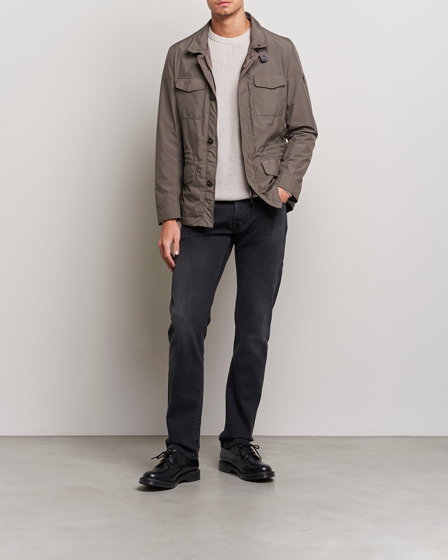 Mies | Farkut | Jacob Cohën | Nick 622 Slim Fit Stretch Jeans Black Dark Stone