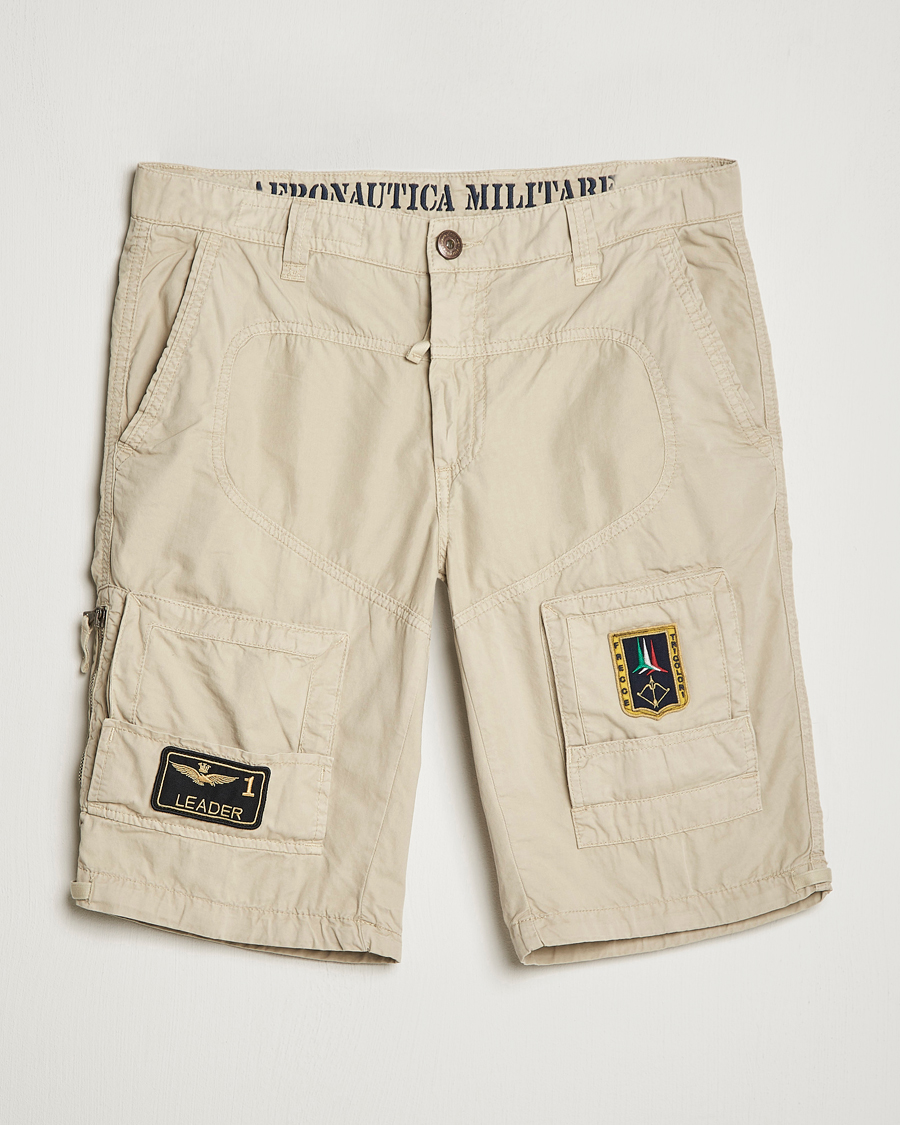 Mies | Shortsit | Aeronautica Militare | 7AMH Heritage Bermuda Shorts Sand
