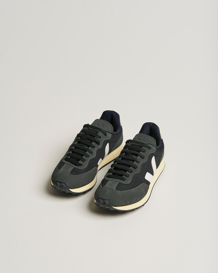 Mies | Tennarit | Veja | Rio Branco Running Sneaker Black/White Oxford Grey