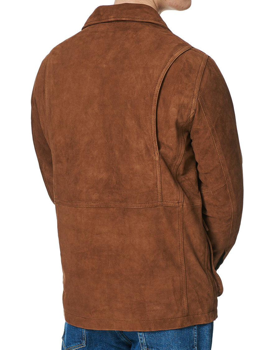 Mies | Takit | Oscar Jacobson | Wester Sude Field Jacket Brown