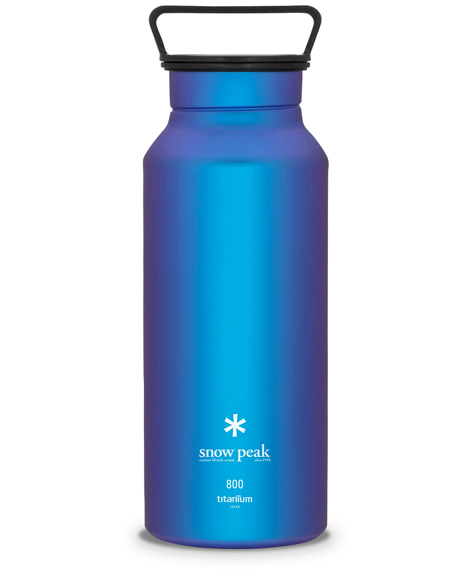 Mies | Snow Peak Titanium Aurora Bottle 800 Blue | Snow Peak | Titanium Aurora Bottle 800 Blue