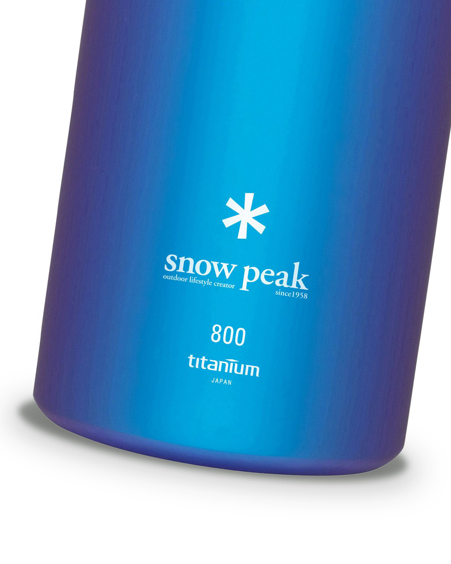 Mies | Snow Peak Titanium Aurora Bottle 800 Blue | Snow Peak | Titanium Aurora Bottle 800 Blue