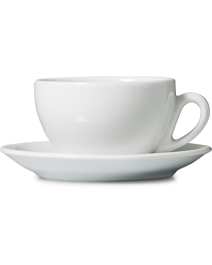 Mies | Café Kitsuné Coffee Cup & Saucer White | Café Kitsuné | Coffee Cup & Saucer White