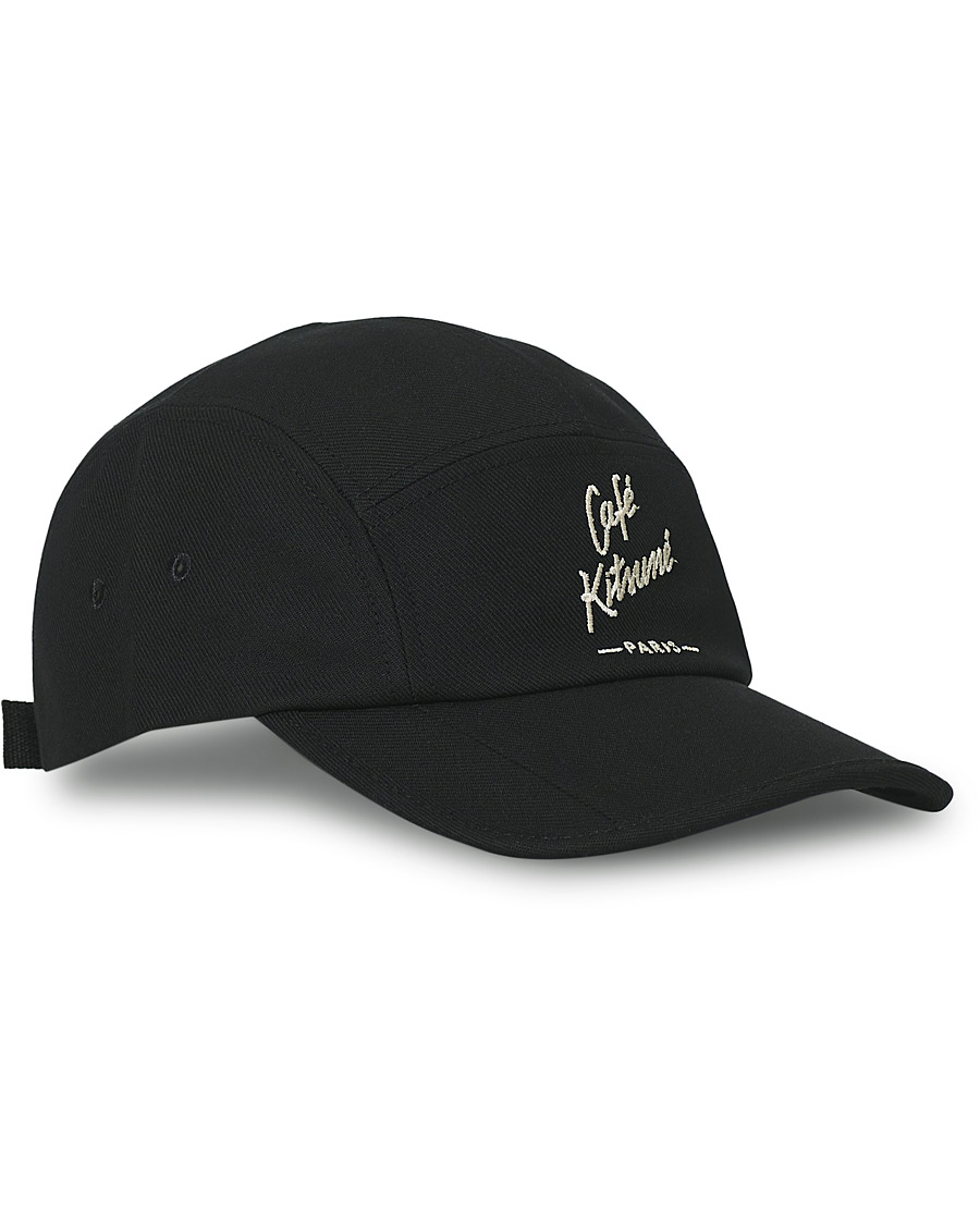 Mies | Café Kitsuné Crew Cap Black | Café Kitsuné | Crew Cap Black