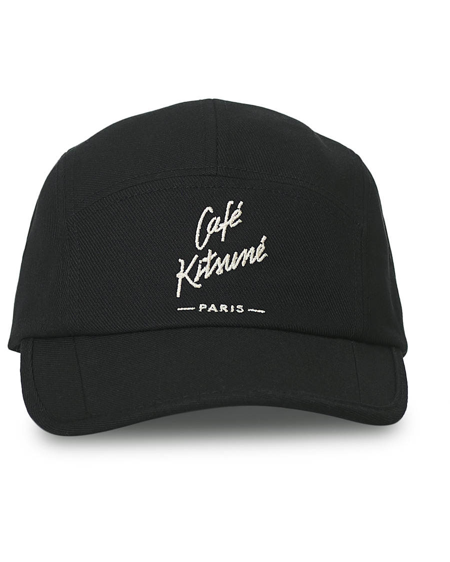 Mies | Café Kitsuné Crew Cap Black | Café Kitsuné | Crew Cap Black