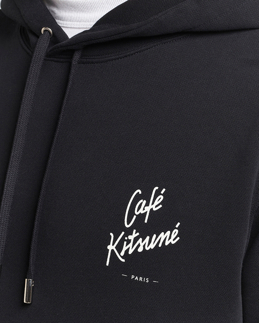 Mies | Puserot | Café Kitsuné | Crew Hoodie Black