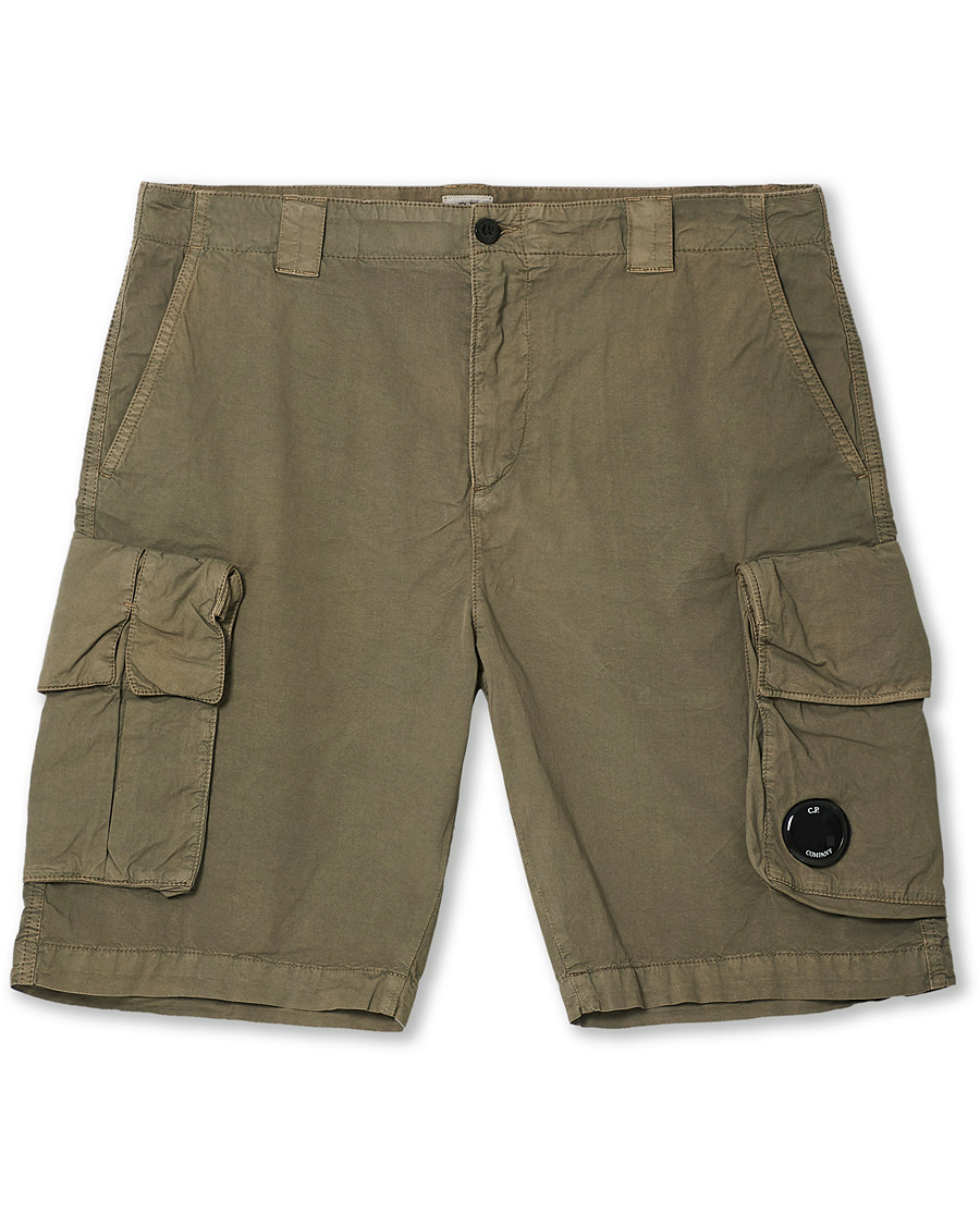 Mies | Shortsit | C.P. Company | Stretch Twill Cargo Shorts Olive