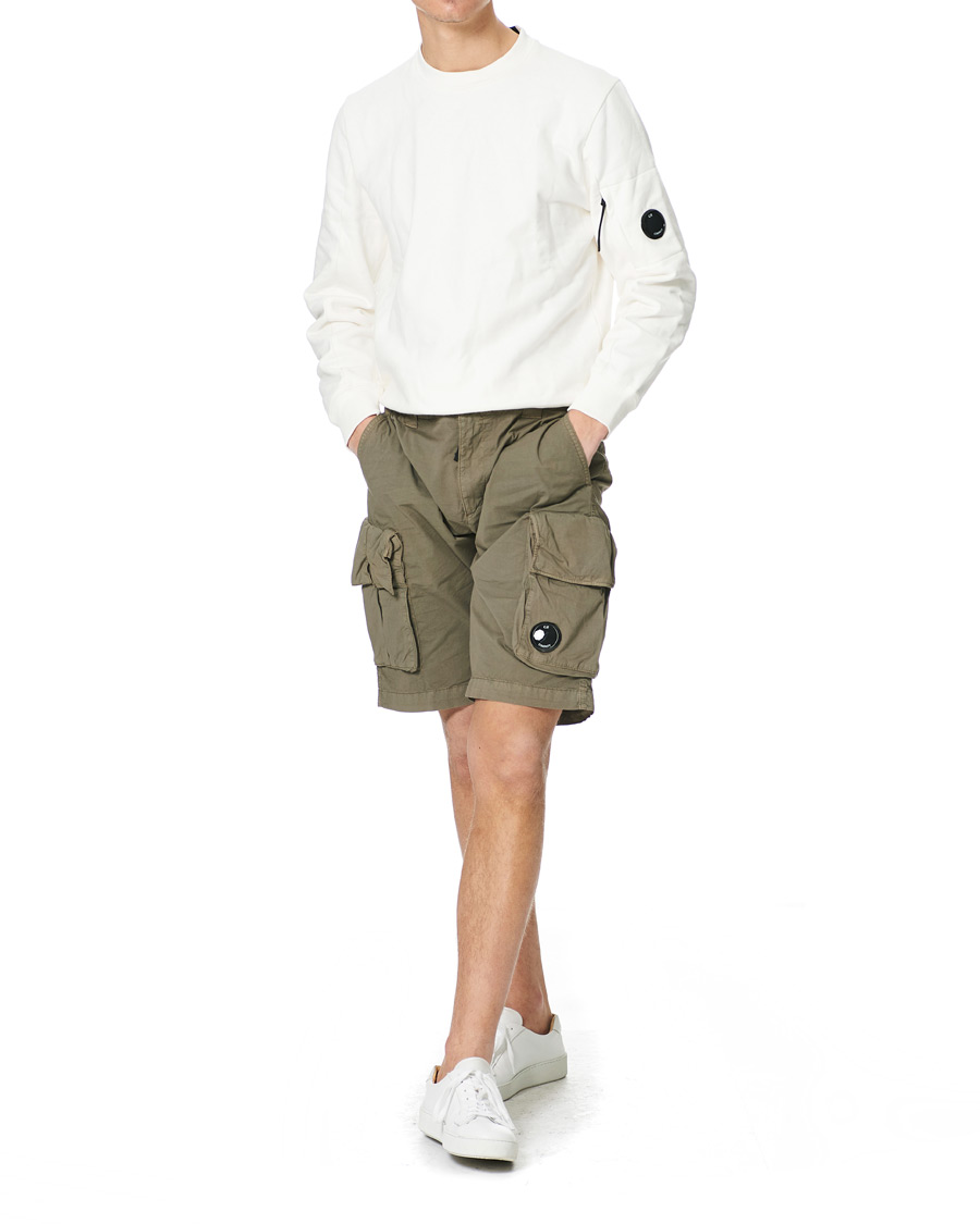 Mies | Shortsit | C.P. Company | Stretch Twill Cargo Shorts Olive