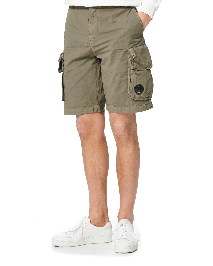 Mies | Shortsit | C.P. Company | Stretch Twill Cargo Shorts Olive