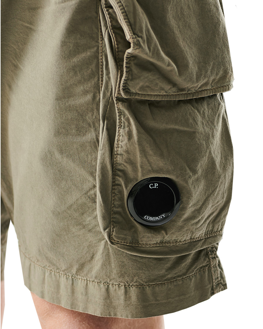 Mies | Shortsit | C.P. Company | Stretch Twill Cargo Shorts Olive