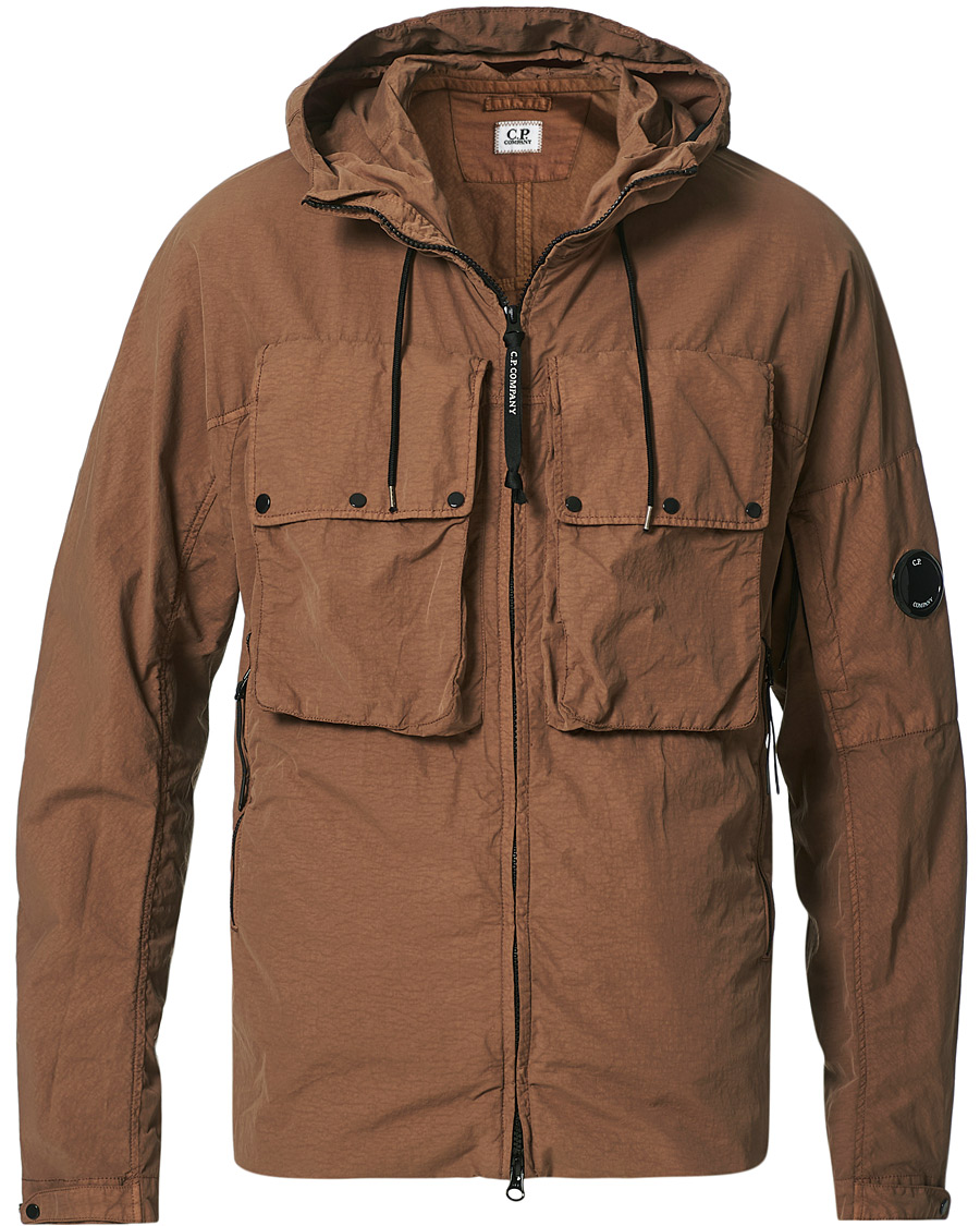 Miehet |  | C.P. Company | Flatt Nylon Long Jacket Brown