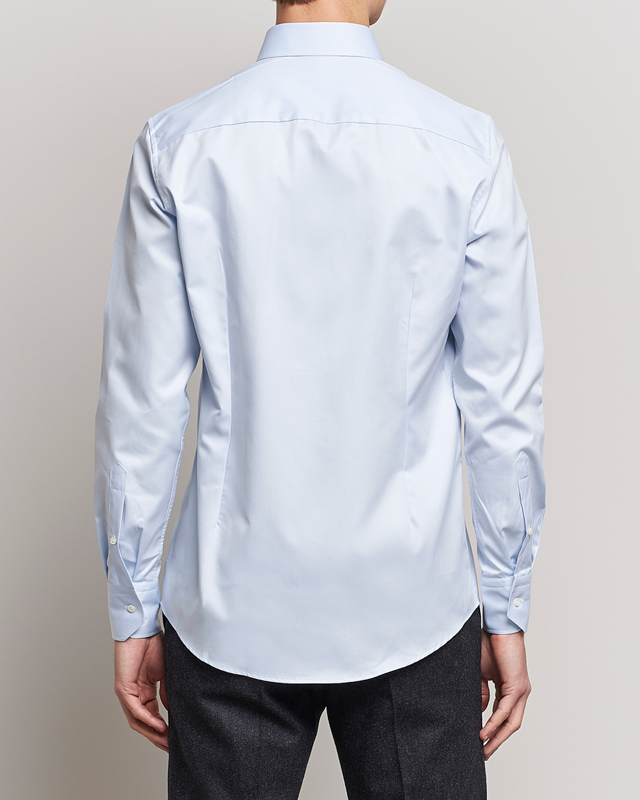 Mies | Kauluspaidat | Stenströms | Slimline Cut Away Shirt Light Blue
