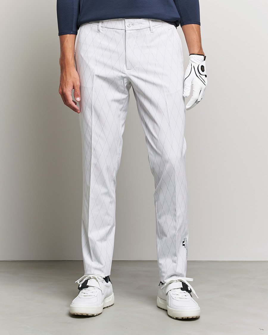 Mies |  | J.Lindeberg | Active Argyle Golf Pants White