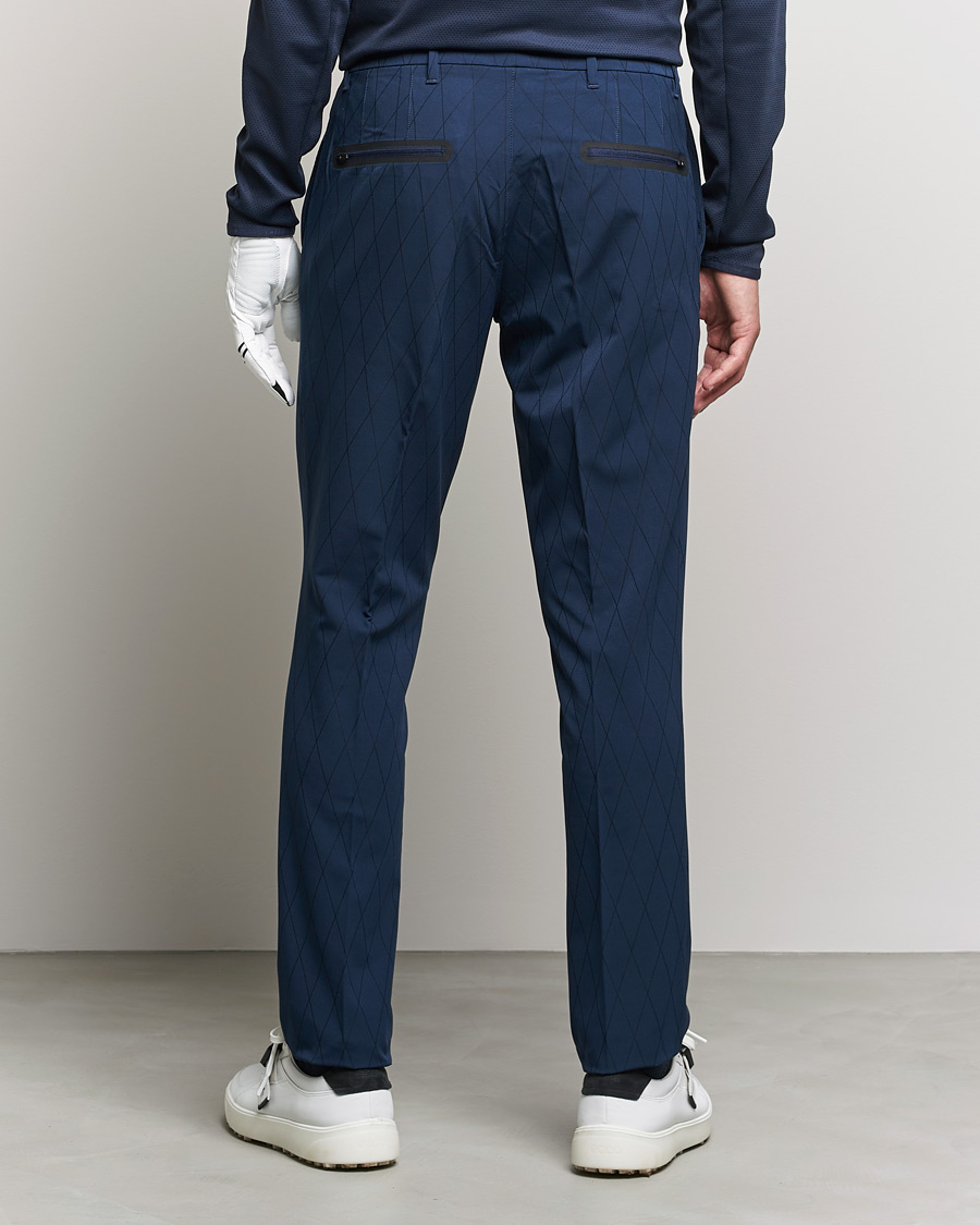 Mies | Housut | J.Lindeberg | Active Argyle Golf Pants Navy