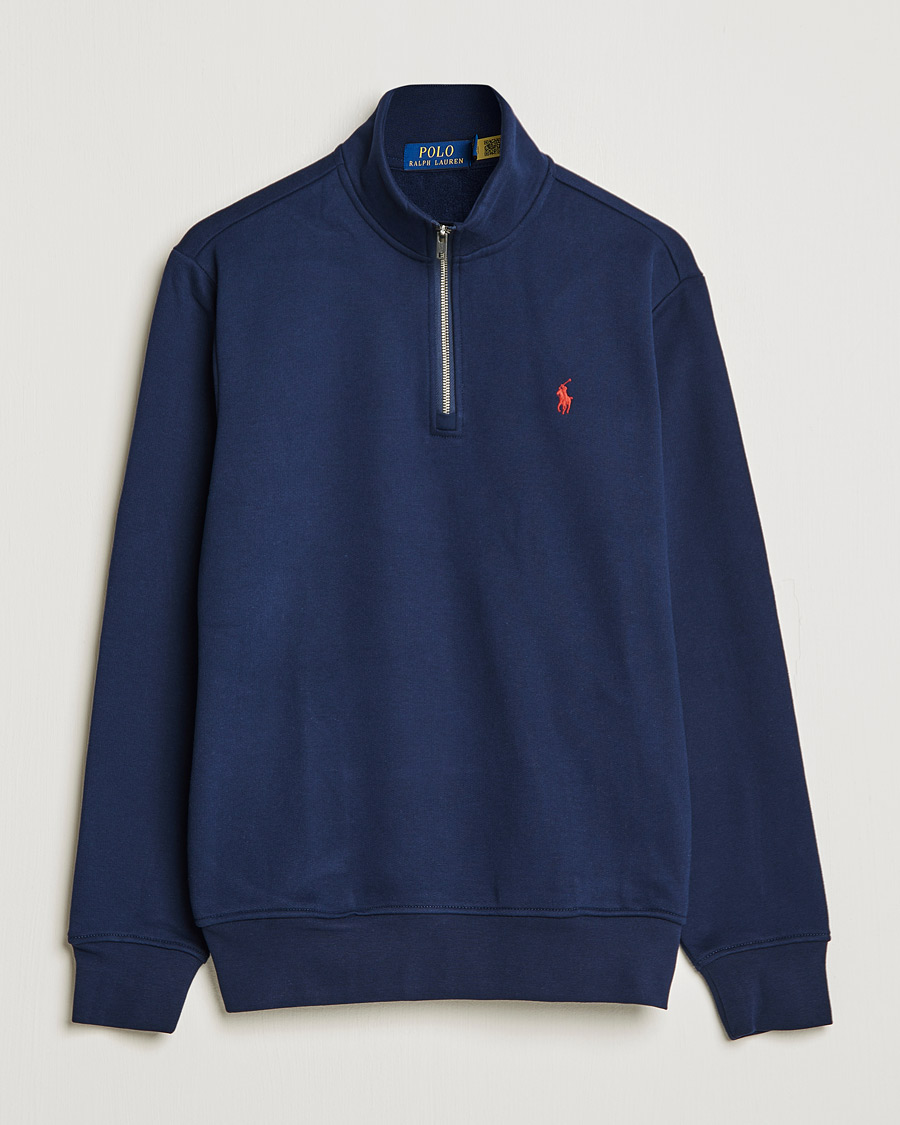 Mies | Puserot | Polo Ralph Lauren | Fleece Jersey Half Zip Cruise Navy